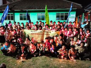 Perkemahan di SDN Cibangun Kidul Kota Tasikmalaya